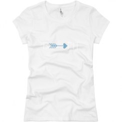 Ladies Slim Fit Basic Promo Jersey Tee