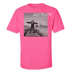 Unisex Ultra Cotton Safety Neon Crewneck Tee