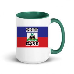 15oz Ceramic Mug with Color Inside