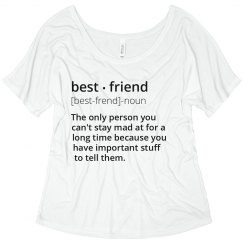 Best Friend loose tee