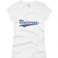 Ladies Slim Fit Basic Promo Jersey Tee