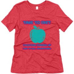 Ladies Relaxed Fit Super Soft Triblend Tee