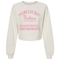 Women's Raglan Pullover Fleece