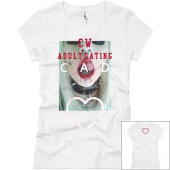 ❤️Goth girl glitter red