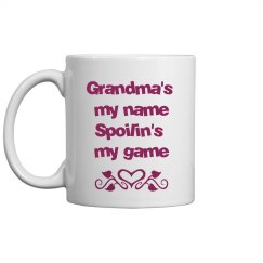 spoilin grandma mug
