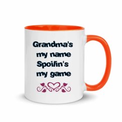 11oz Ceramic Mug with Color Inside