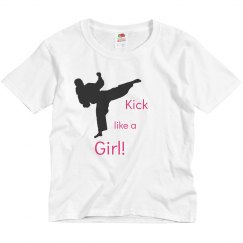 Kick like a girl Tee