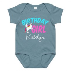 Cute Unicorn Birthday Baby