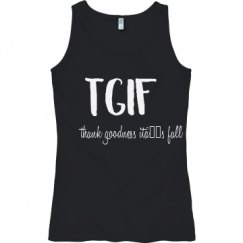 Ladies Semi-Fitted Tank