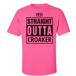 Unisex Ultra Cotton Safety Neon Crewneck Tee