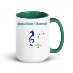 15oz Ceramic Mug with Color Inside