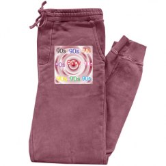 Pigment-Dyed Fleece Pants