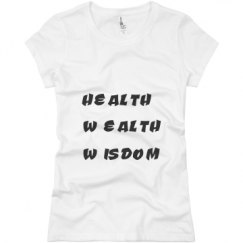 Ladies Slim Fit Basic Promo Jersey Tee