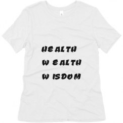 Ladies Relaxed Fit Super Soft Triblend Tee