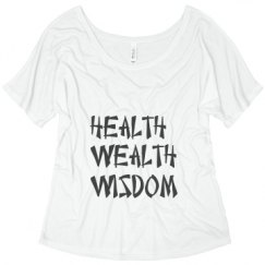 Ladies Flowy Slouchy Tee