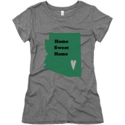 Ladies Slim Fit Super Soft Triblend Tee