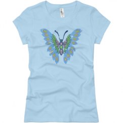 Ladies Slim Fit Basic Promo Jersey Tee