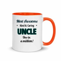 11oz Ceramic Mug with Color Inside