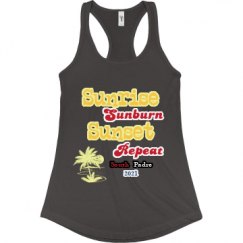 Ladies Slim Fit Racerback Tank Top