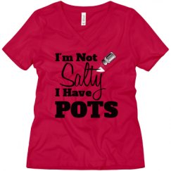 Ladies Relaxed Fit V-Neck Tee