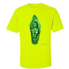 Unisex Ultra Cotton Safety Neon Crewneck Tee