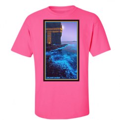 Unisex Ultra Cotton Safety Neon Crewneck Tee