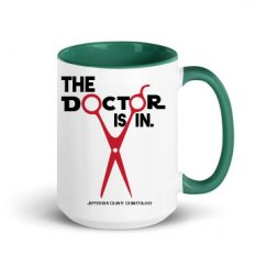 15oz Ceramic Mug with Color Inside