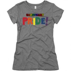 Ladies Slim Fit Super Soft Triblend Tee