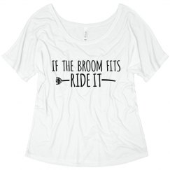 Broom Halloween Tshirt