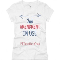 Ladies Slim Fit Basic Promo Jersey Tee