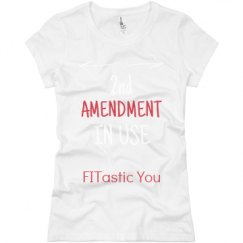 Ladies Slim Fit Basic Promo Jersey Tee