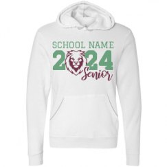 Unisex Fleece Pullover Midweight Hoodie