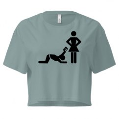 Ladies Festival Cali Crop Top Tee