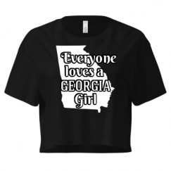 Ladies Festival Cali Crop Top Tee