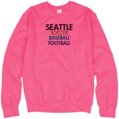 Unisex Neon Crewneck Sweatshirt