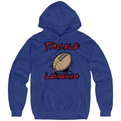 Red/blue leukemia hoodie