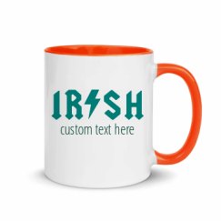 11oz Ceramic Mug with Color Inside