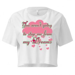 Ladies Festival Cali Crop Top Tee