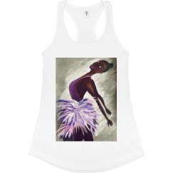Ladies Slim Fit Racerback Tank Top