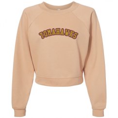 Women's Raglan Pullover Fleece