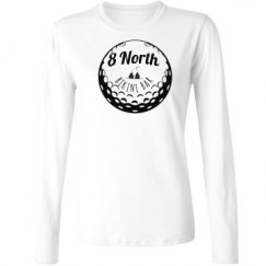 Ladies Relaxed Fit Basic Long Sleeve Tee