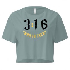 Ladies Festival Cali Crop Top Tee