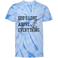 Youth Tie-Dye Cyclone Pinwheel Tee