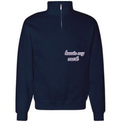 Unisex Cadet Collar Sweatshirt
