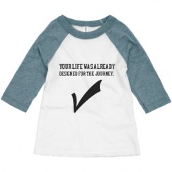 Toddler 3/4 Sleeve Raglan Tee