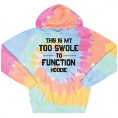 Unisex Tie-Dye Fleece Hoodie