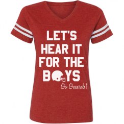 Ladies Relaxed Fit Vintage Sports Tee