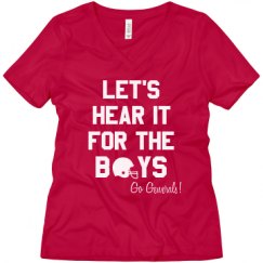 Ladies Relaxed Fit V-Neck Tee