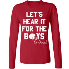 Ladies Relaxed Fit Basic Long Sleeve Tee