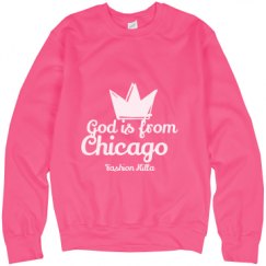 Unisex Neon Crewneck Sweatshirt
